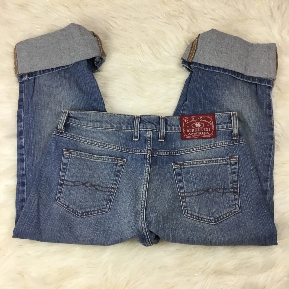Lucky Brand Y2K Dungarees Rider Fit Relaxed